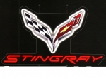 Click Here For Full Product Info E17082 SIGN-NEON-STINGRAY-C7