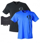 Click Here For Full Product Info E17110 SHIRT-C7 STINGRAY VERTICAL-BLENDED COTTON-HEATHER ROYAL