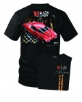Click Here For Full Product Info E17117 SHIRT-PATRIOTIC CORVETTE-BLACK
