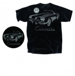 E17122 SHIRT-CORVETTE-BLACK