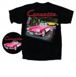 Click Here For Full Product Info E17123 SHIRT-CLASSIC CORVETTE-BLACK