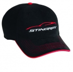 Click Here For Full Product Info E17198 CAP-STINGRAY WITH GESTURE LOGO-BLACK