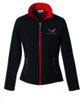 Click Here For Full Product Info E17200 JACKET-LADIES-STINGRAY-MATRIX SOFT SHELL-BLACK