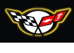 Click Here For Full Product Info E17215 SIGN-NEON-CORVETTE-C5-3 COLORS