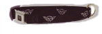 E17255 DOG COLLAR-BLACK-CORVETTE-C5