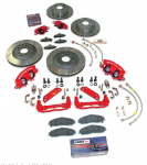 Click Here For Full Product Info E17445 BRAKE KIT-UPGRADE-BOLT ON-C5 CONVERSION-85-87 DISCONTINUED