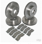 Click Here For Full Product Info E17463 ROTOR SET-BRAKE-FRONT & REAR-HEAVY DUTY-WITH ORGANIC PADS-65-82