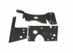 E17702 INSULATION SET-FIREWALL-MANUAL-WITH HEATER-WITH FASTENERS-CARB-EXACT REPRODUCTION-62