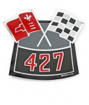 Click Here For Full Product Info E17934 DECAL-AIR CLEANER-427-66-69