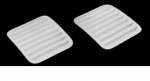 Click Here For Full Product Info E18036 LOUVRE-HOOD-FIBERGLASS-HAND LAYUP-COLLECTOR-PAIR-84-96
