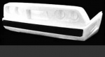 Click Here For Full Product Info E18078 BUMPER-REAR-FIBERGLASS-HAND LAYUP-PHASE II-84-90