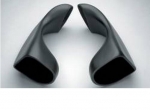 Click Here For Full Product Info E18106 DUCT-COOLING-FRONT BRAKE-EXTENSIONS-FIBERGLASS-HAND LAYUP-PAIR-97-04