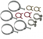 Click Here For Full Product Info E18143 CLAMP SET-HEATER-RADIATOR HOSE-427-W/OUT AIR CONDITIONING-10 PIECES-68E