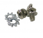 E18149 SCREW SET-DISTRIBUTOR POINT-AND CONDENSER-WITH WASHERS-63-74