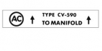 E18222 DECAL-PCV VALVE-62-64