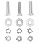 Click Here For Full Product Info E18432 HARDWARE KIT-LICENSE PLATE-LAMP-12 PIECES-61-67