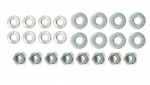 Click Here For Full Product Info E18439 NUT AND WASHER SET-REAR EXHAUST-BUMPER TRIM-ATTACHING-24 PIECES-56-57