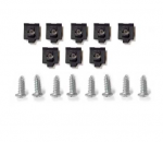 Click Here For Full Product Info E18446 ATTACHING KIT-HEADLAMP-HOUSING TO FENDER-16 PIECES-56-57