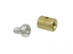 Click Here For Full Product Info E18475 KIT-HOOD-RELEASE CABLE-GUIDE-BRASS FITTING-2 PIECES-53-62E