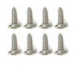 E18514 SCREW KIT-DOOR DRAIN GUTTER-TRUNK DIVIDER BOARD-8 PIECES-58-62