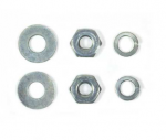 Click Here For Full Product Info E18561 ATTACHING KIT-DEFROSTER-OUTLET ESCUTCHEON-NUT AND WASHERS-6 PIECES-53-62