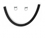 Click Here For Full Product Info E18706 HOSE-FUEL TANK-SENDER TO LONG LINE-15 LONG-RUBBER-WITH CLAMPS-63-82