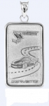 Click Here For Full Product Info E18841 JEWELRY-INGOT-.925 STERLING SILVER-3.79 (DWT) PENNYWEIGHT-CORVETTE GRAND SPORT