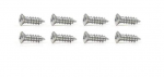 E18918 SCREW KIT-HEADLAMP BEZEL-AFTER APRIL 63-SILVER-8 PIECES-L63