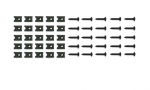 E19005 U NUT AND SCREW KIT-50 PIECES-VARIOUS USES-53-82