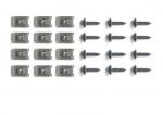 E19166 SCREW KIT-FRONT GRILLE-WITH U NUTS-24 PIECES-73-74