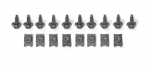 Click Here For Full Product Info E19170 MOUNT KIT-FRONT AIR DAM-SPOILER-18 PIECES-73-79