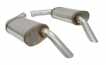 Click Here For Full Product Info E19772 MUFFLER-ALUMINIZED-OFF ROAD-HIDEAWAY-2.5 INCH-3 CHAMBER-PAIR-73