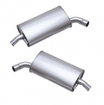 E19785 MUFFLER-STAINLESS STEEL-2 INCH-PAIR-63-67