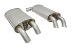 Click Here For Full Product Info E19803 MUFFLER-STAINLESS STEEL-OVAL-DUAL OUTLET-PAIR-84