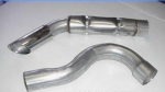 E19817 MUFFLER ELIMINATOR-ALUMINIZED-CHAMBERED-Y PIPES-PAIR-76-82