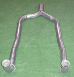 Click Here For Full Product Info E19829 PIPE-EXHAUST-FRONT-Y PIPE-ALUMINIZED-EXCEPT ZR1-86-91