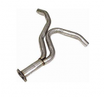 E19838 PIPE-EXHAUST-REAR-Y PIPE-STAINLESS STEEL-2.5 INCH-82