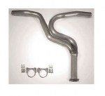 Click Here For Full Product Info E19840 PIPE-EXHAUST-REAR-Y PIPE-STAINLESS STEEL-2.5 INCH-78 L82-79-81 ALL