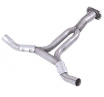 Click Here For Full Product Info E19842 PIPE-EXHAUST-REAR-Y PIPE-STAINLESS STEEL-2.5 INCH-HI PERFORMANCE-84-85