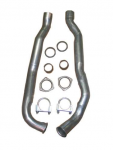 Click Here For Full Product Info E19889 PIPE SET-EXHAUST-304 STAINLESS STEEL-2.5 INCH-BIG BLOCK-AUTOMATIC-65-67