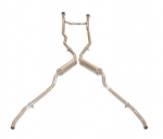 Click Here For Full Product Info E19979 EXHAUST SYSTEM-ALUMINIZED-ROUND MUFFLER-WITH CROSSOVER-56-58