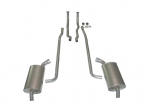 Click Here For Full Product Info E20009 EXHAUST SYSTEM-ALUMINIZED-2.5 INCH-SMALL BLOCK-MANUAL-64-65