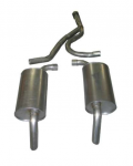 Click Here For Full Product Info E20043 EXHAUST SYSTEM-ALUMINIZED-CAT BACK-STOCK-75