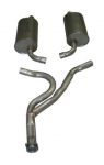 Click Here For Full Product Info E20044 EXHAUST SYSTEM-ALUMINIZED-CAT BACK-STOCK-76-77