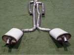 Click Here For Full Product Info E20074 EXHAUST SYSTEM-STAINLESS STEEL-2.5 INCH-BIG BLOCK-427-AUTOMATIC-66-67