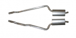 Click Here For Full Product Info E20137 MUFFLER-ALUMINIZED-WELDED-2.5 INCH-HI PERFORMANCE-PAIR-64-67