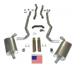 Click Here For Full Product Info E20216 EXHAUST SYSTEM-DELUXE-2.5 INCH-BIG BLOCK-427-MANUAL-68