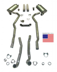 Click Here For Full Product Info E20217 EXHAUST SYSTEM-DELUXE-2.5 INCH-BIG BLOCK-427-AUTOMATIC-68