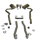 E20232 EXHAUST SYSTEM-DELUXE-2 INCH-SMALL BLOCK-AUTOMATIC-70-72