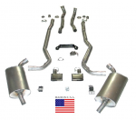 Click Here For Full Product Info E20235 EXHAUST SYSTEM-DELUXE-2.5 INCH-BIG BLOCK-454-MANUAL-70-72